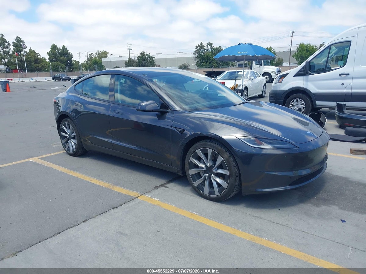 2024 TESLA MODEL 3 LONG RANGE DUAL MOTOR ALL-WHEEL DRIVE/REAR-WHEEL DRIVE