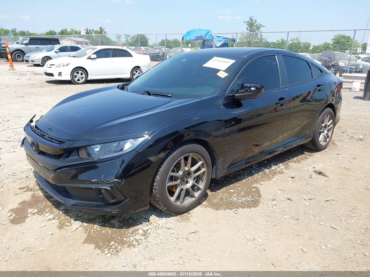 2019 HONDA CIVIC LX — снимка 2