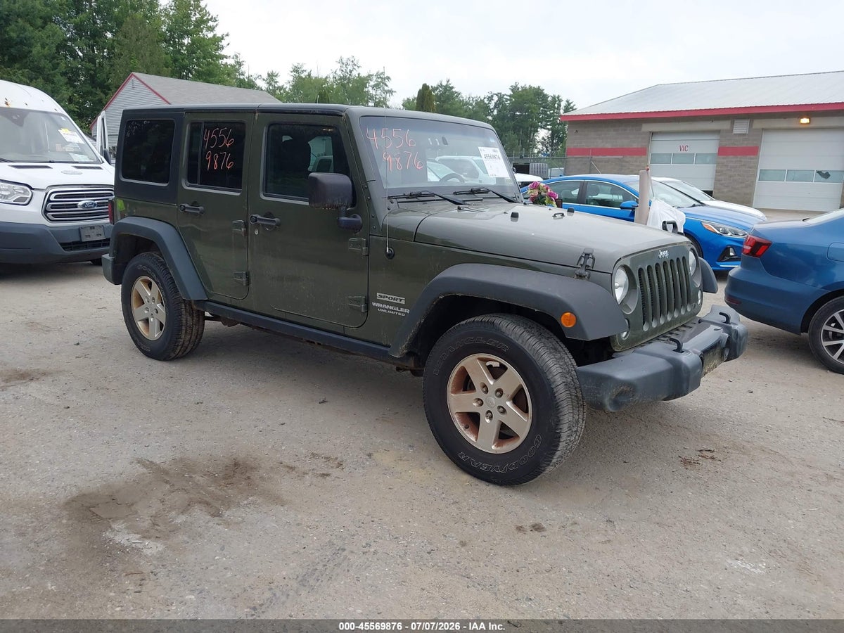 2015 JEEP WRANGLER UNLIMITED SPORT