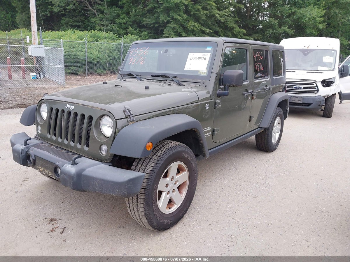 2015 JEEP WRANGLER UNLIMITED SPORT — снимка 2