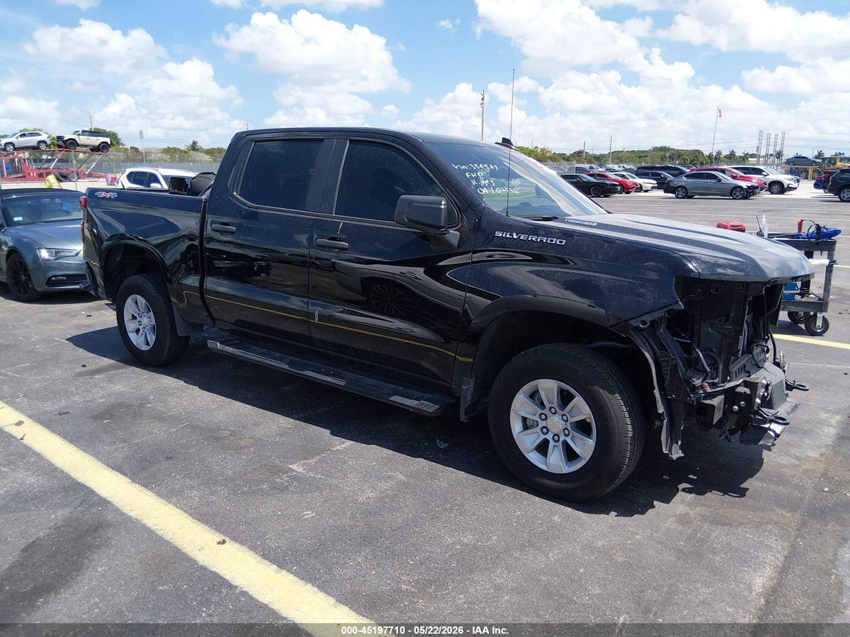 2025 CHEVROLET SILVERADO 1500 4WD SHORT BED WT