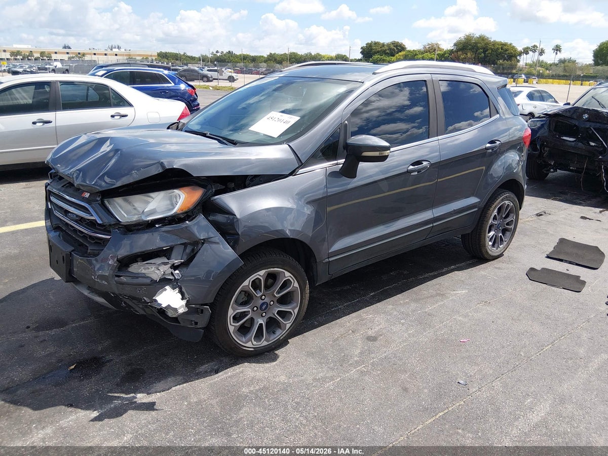 2020 FORD ECOSPORT TITANIUM — снимка 2