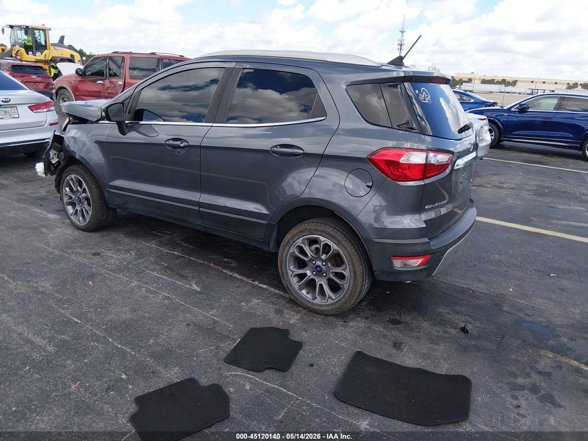 2020 FORD ECOSPORT TITANIUM — снимка 3