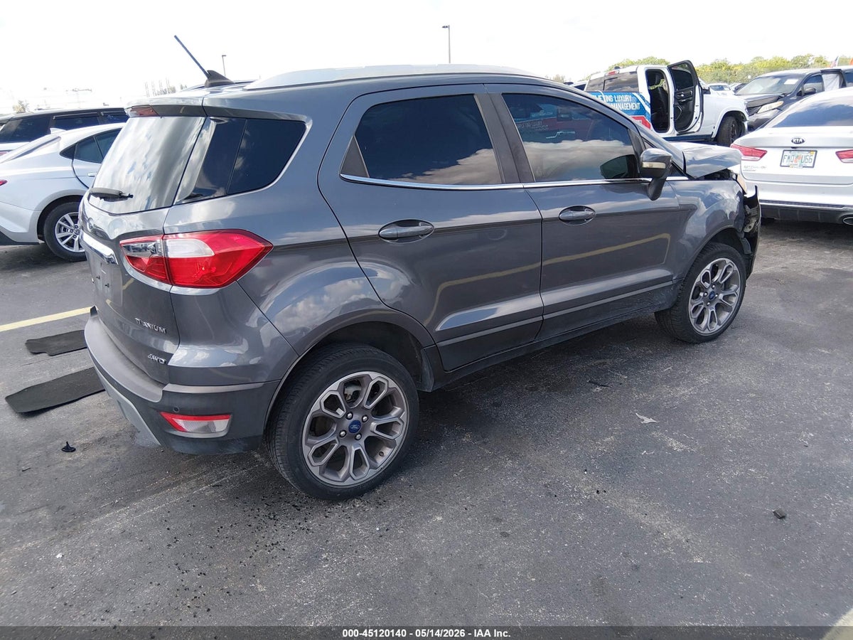2020 FORD ECOSPORT TITANIUM — снимка 4