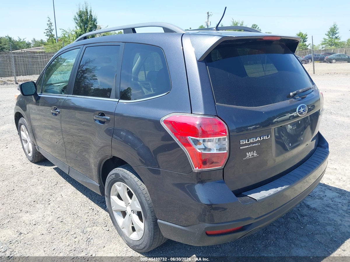 2015 SUBARU FORESTER 2.5I LIMITED — снимка 3
