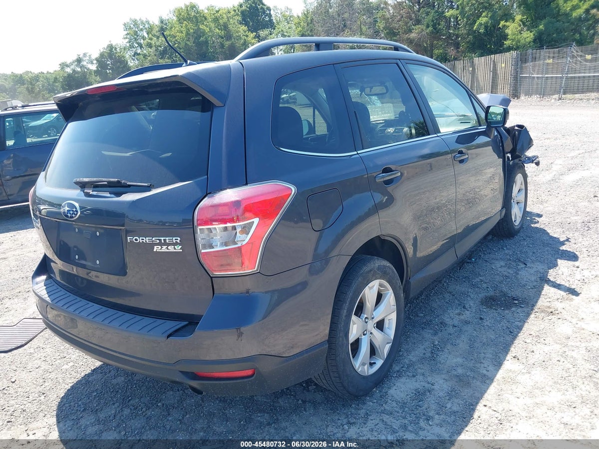2015 SUBARU FORESTER 2.5I LIMITED — снимка 4