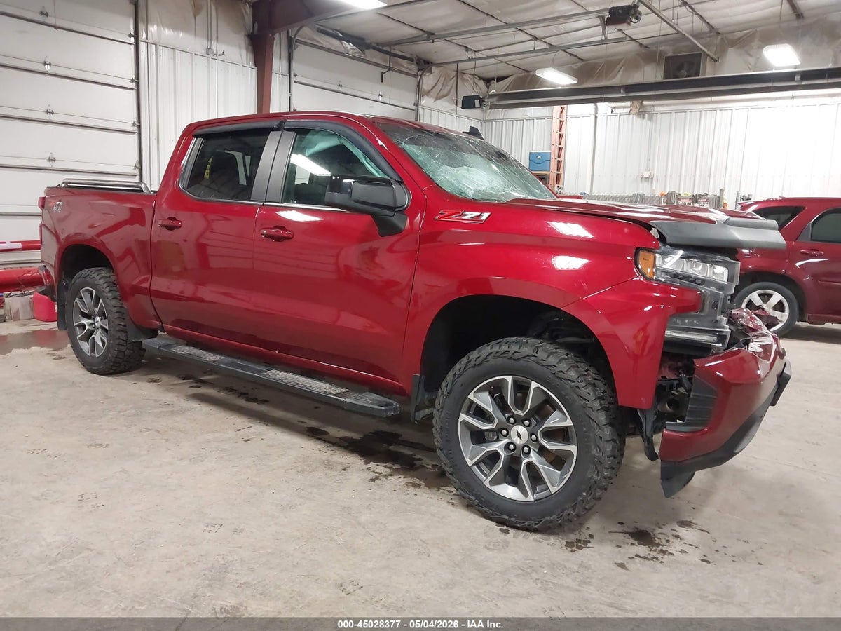 2020 CHEVROLET SILVERADO 1500 4WD SHORT BED RST