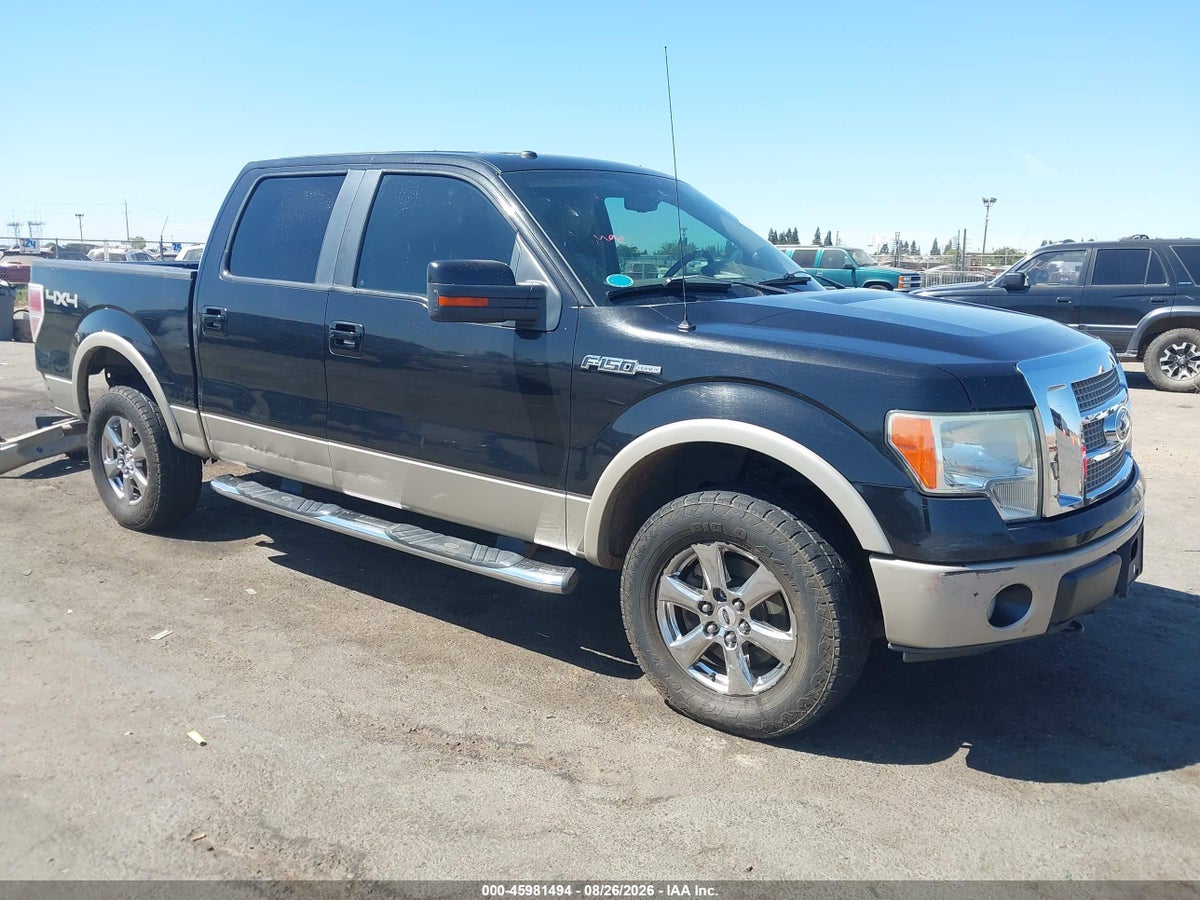 2010 FORD F-150 FX4/HARLEY-DAVIDSON/KING RANCH/LARIAT/PLATINUM/XL/XLT