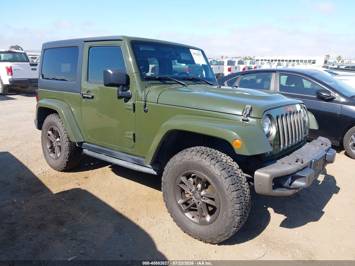 2016 JEEP WRANGLER 75TH ANNIVERSARY