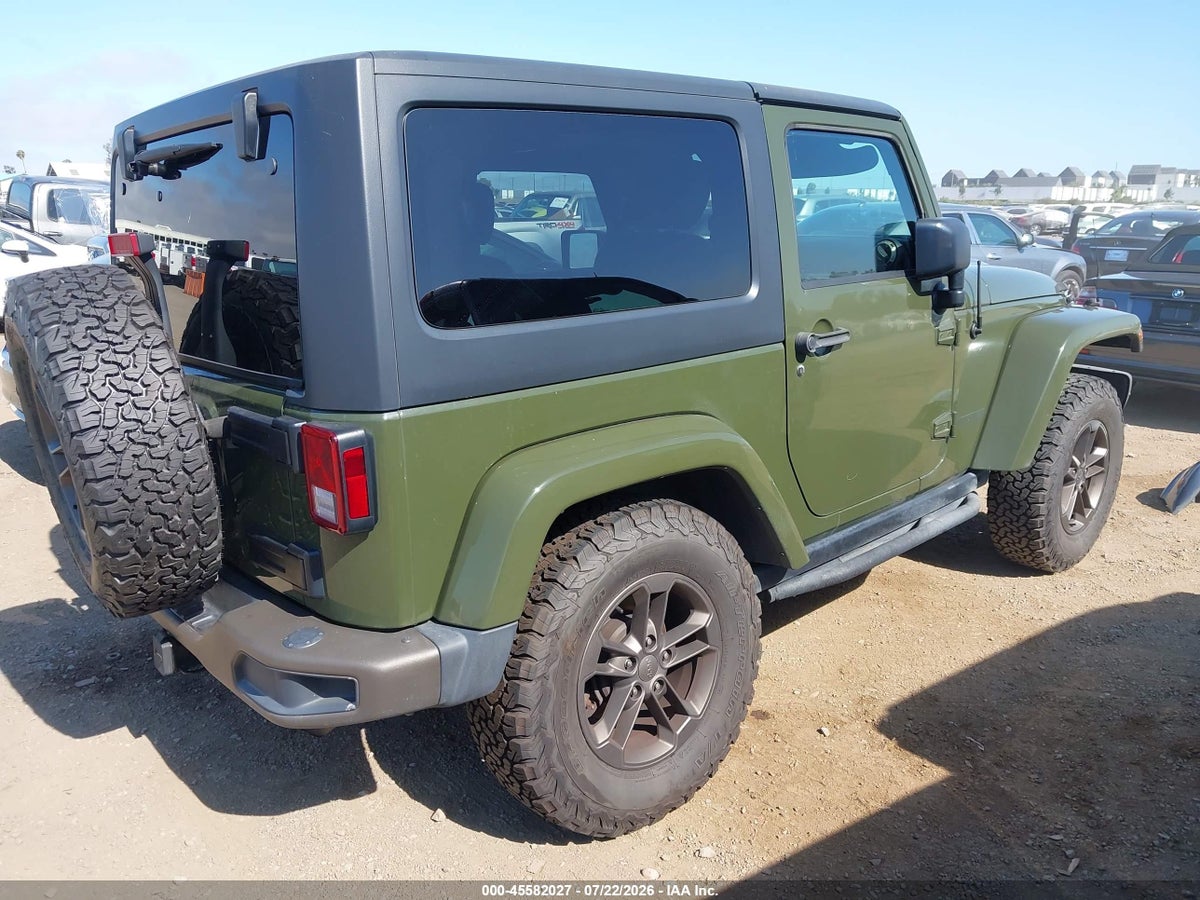 2016 JEEP WRANGLER 75TH ANNIVERSARY — снимка 4