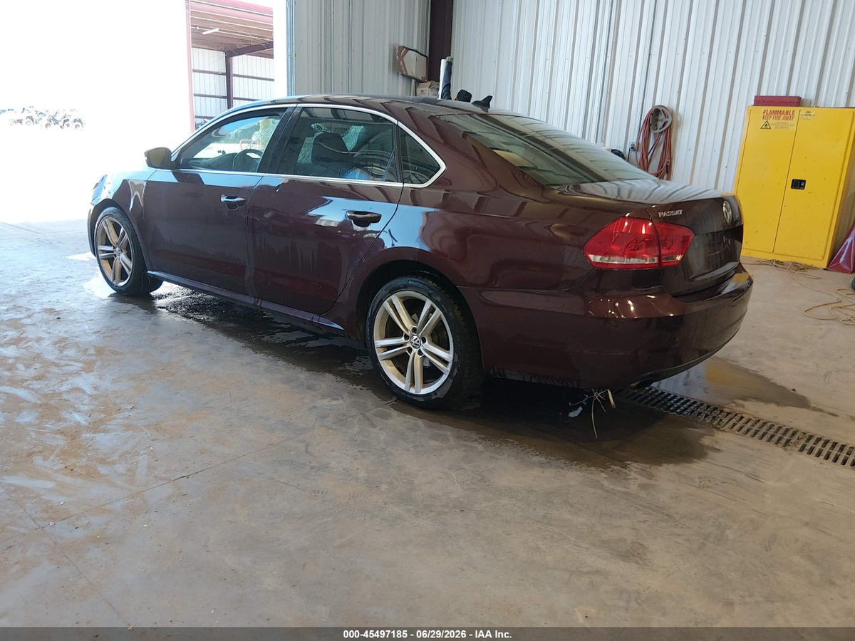 2014 VOLKSWAGEN PASSAT 1.8T SE — снимка 3