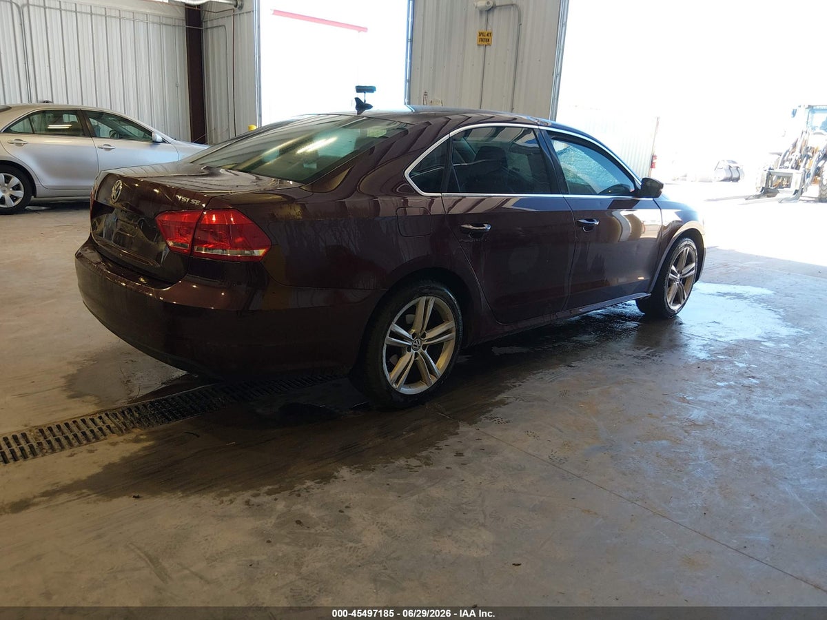 2014 VOLKSWAGEN PASSAT 1.8T SE — снимка 4