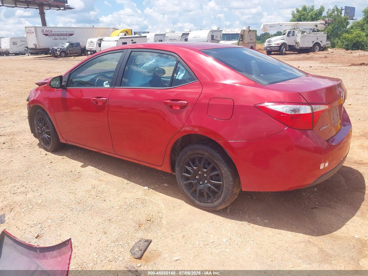 2016 TOYOTA COROLLA LE — снимка 3