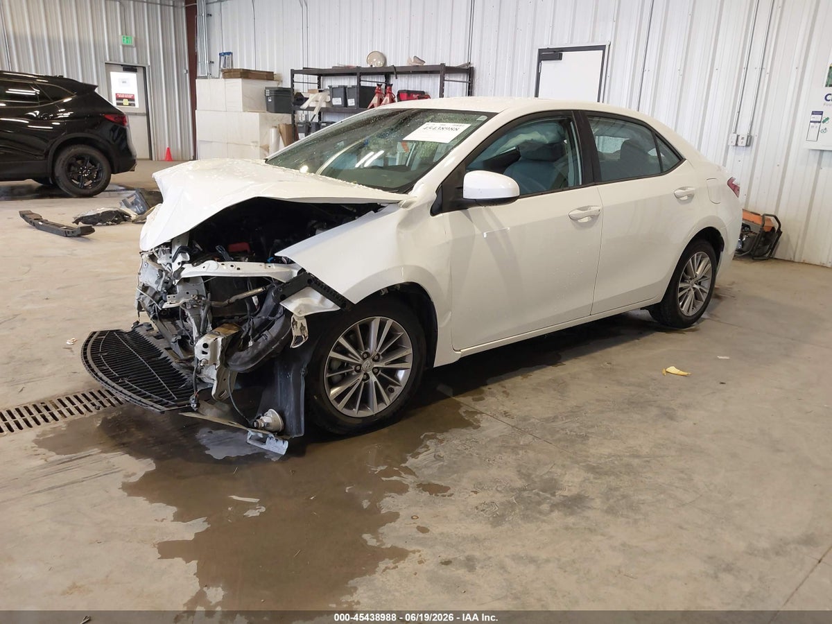 2014 TOYOTA COROLLA LE PLUS — снимка 2