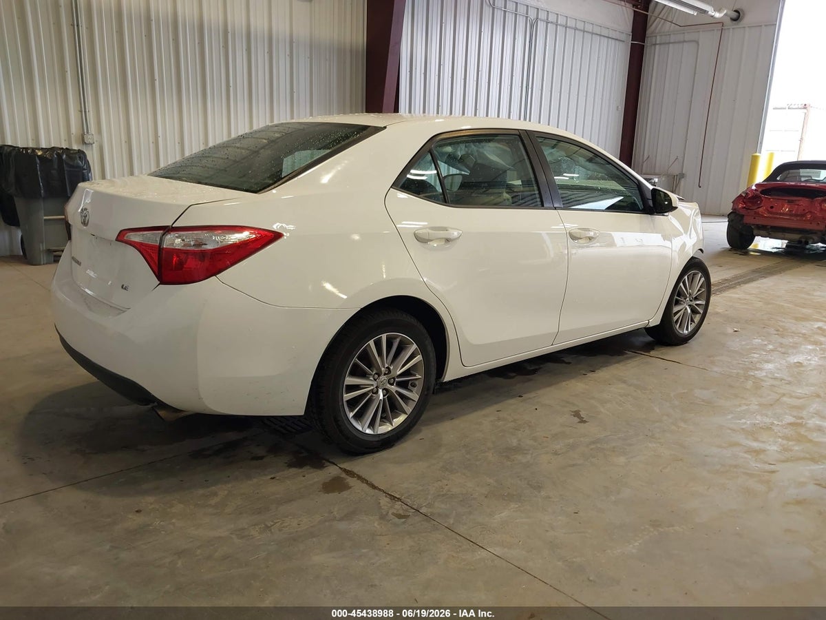 2014 TOYOTA COROLLA LE PLUS — снимка 4