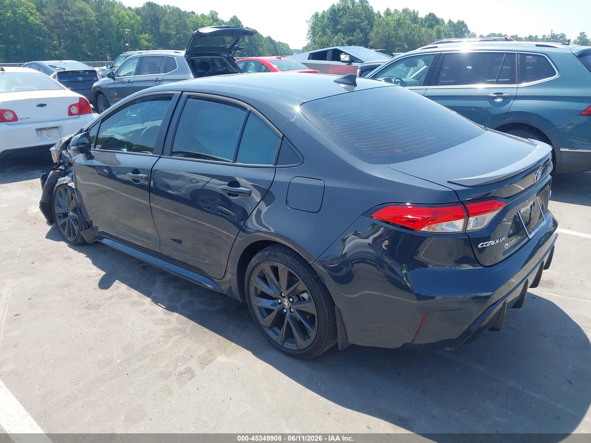 2025 TOYOTA COROLLA SE — снимка 3