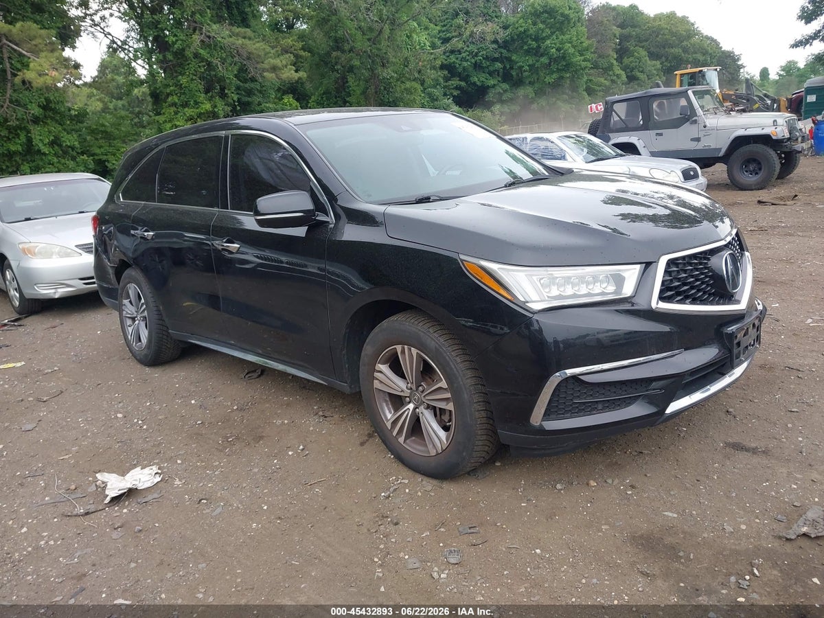 2019 ACURA MDX STANDARD