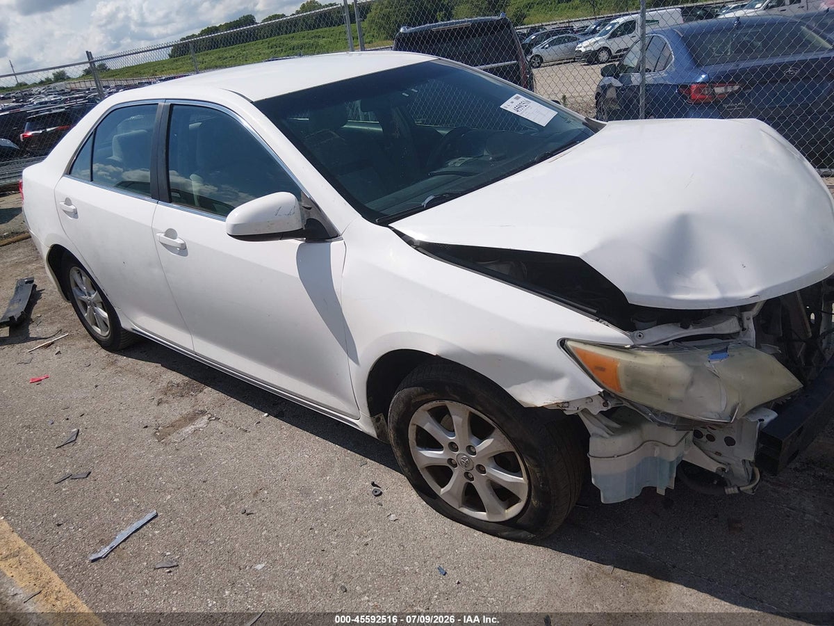 2012 TOYOTA CAMRY LE