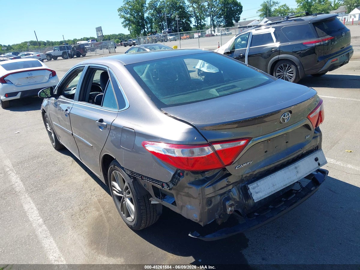 2015 TOYOTA CAMRY SE — снимка 3