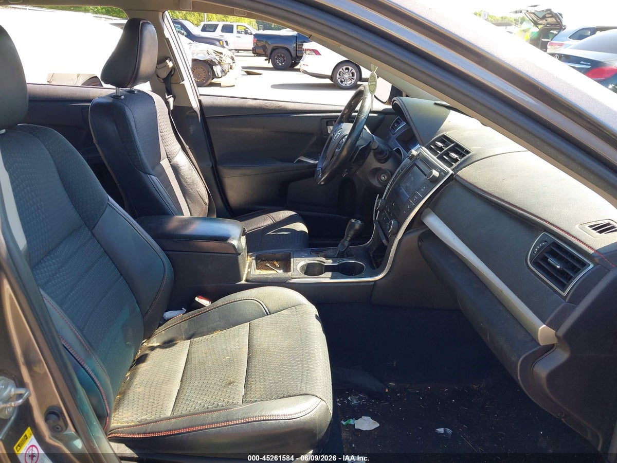 2015 TOYOTA CAMRY SE — снимка 5