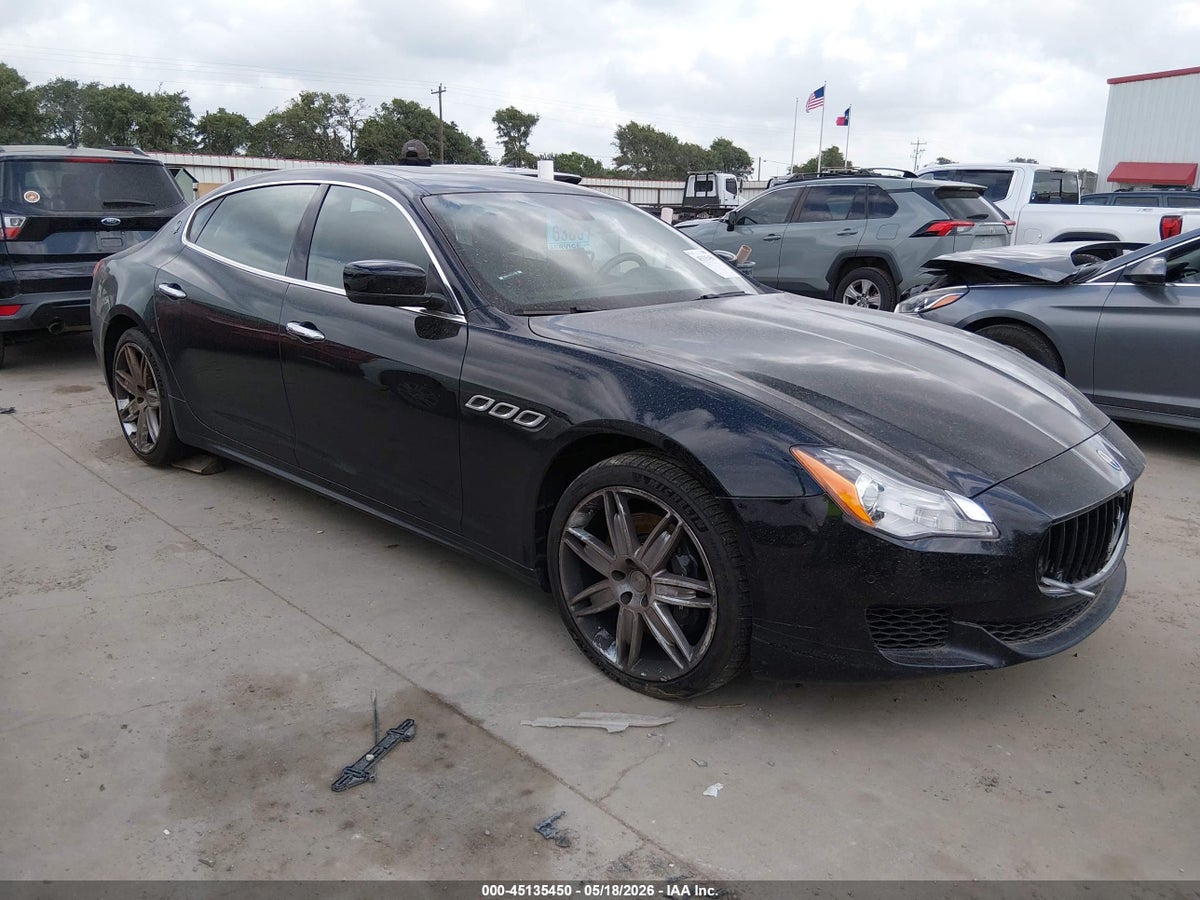 2014 MASERATI QUATTROPORTE S Q4