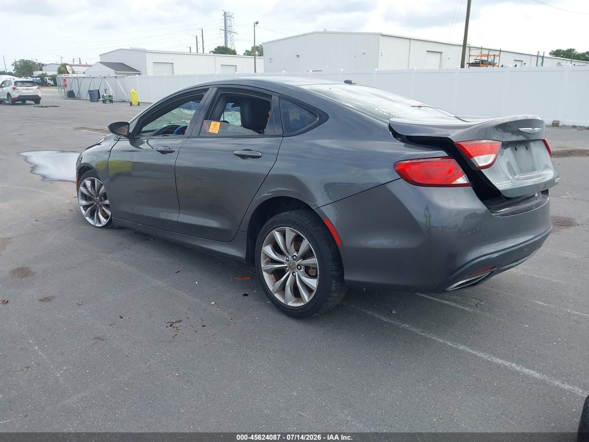 2015 CHRYSLER 200 S — снимка 3