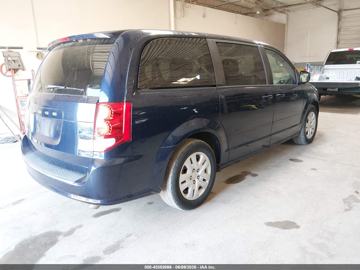 2016 DODGE GRAND CARAVAN SE — снимка 4