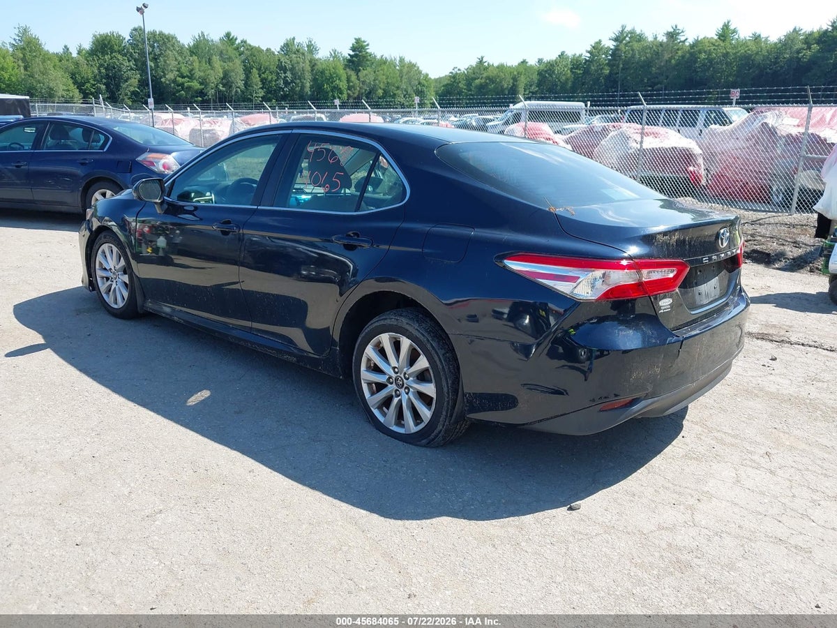 2018 TOYOTA CAMRY LE — снимка 3