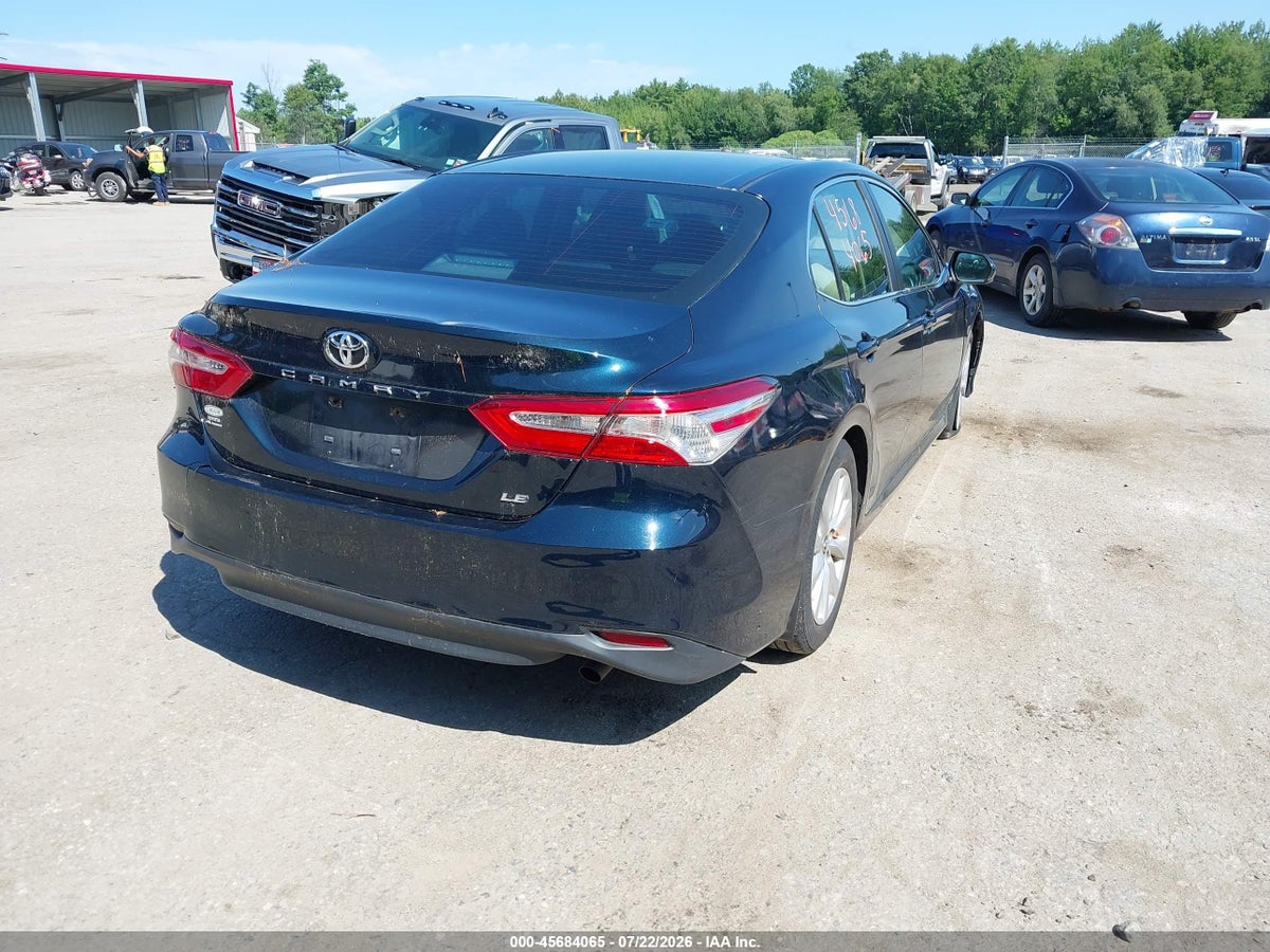 2018 TOYOTA CAMRY LE — снимка 4