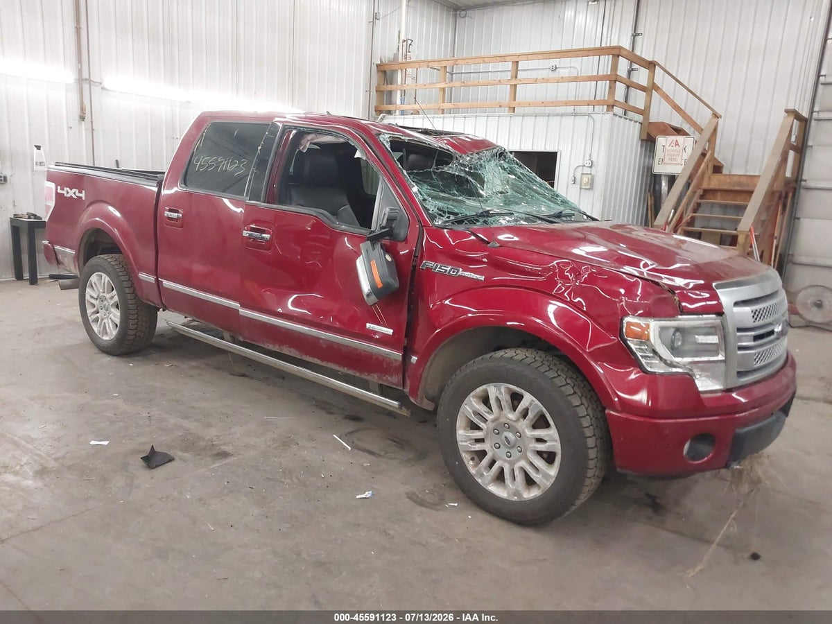 2013 FORD F-150 PLATINUM