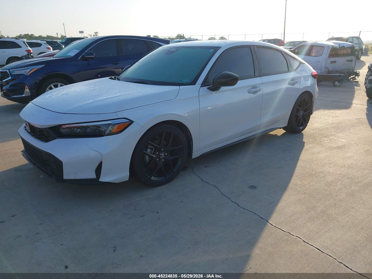 2025 HONDA CIVIC SEDAN SPORT — снимка 2