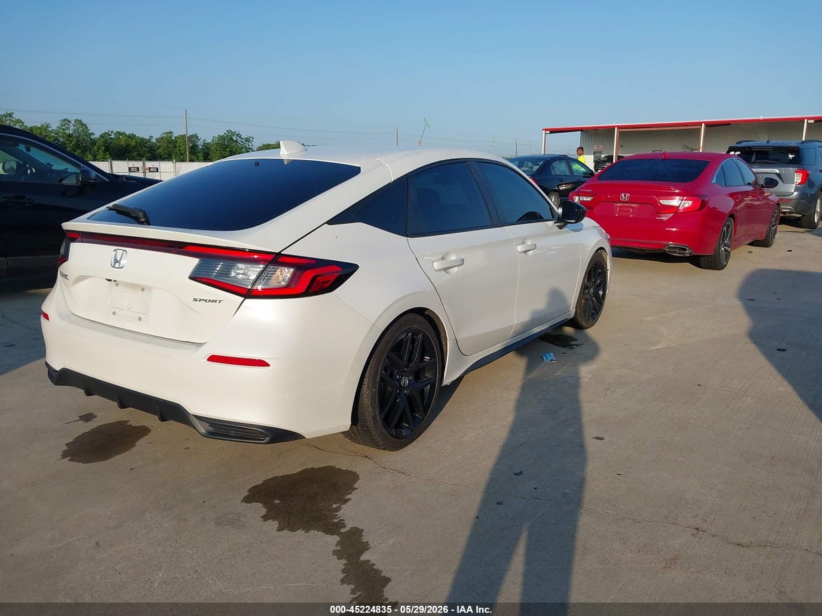 2025 HONDA CIVIC SEDAN SPORT — снимка 4
