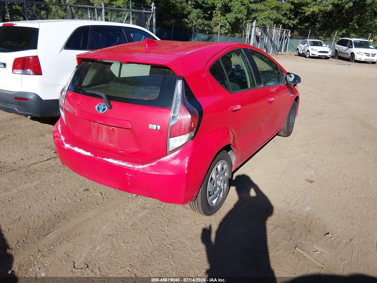 2015 TOYOTA PRIUS C TWO — снимка 4