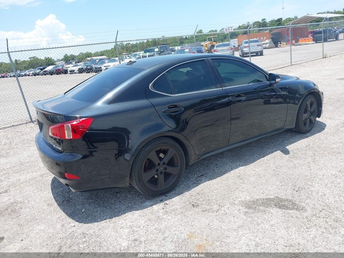 2012 LEXUS IS 250 — снимка 4