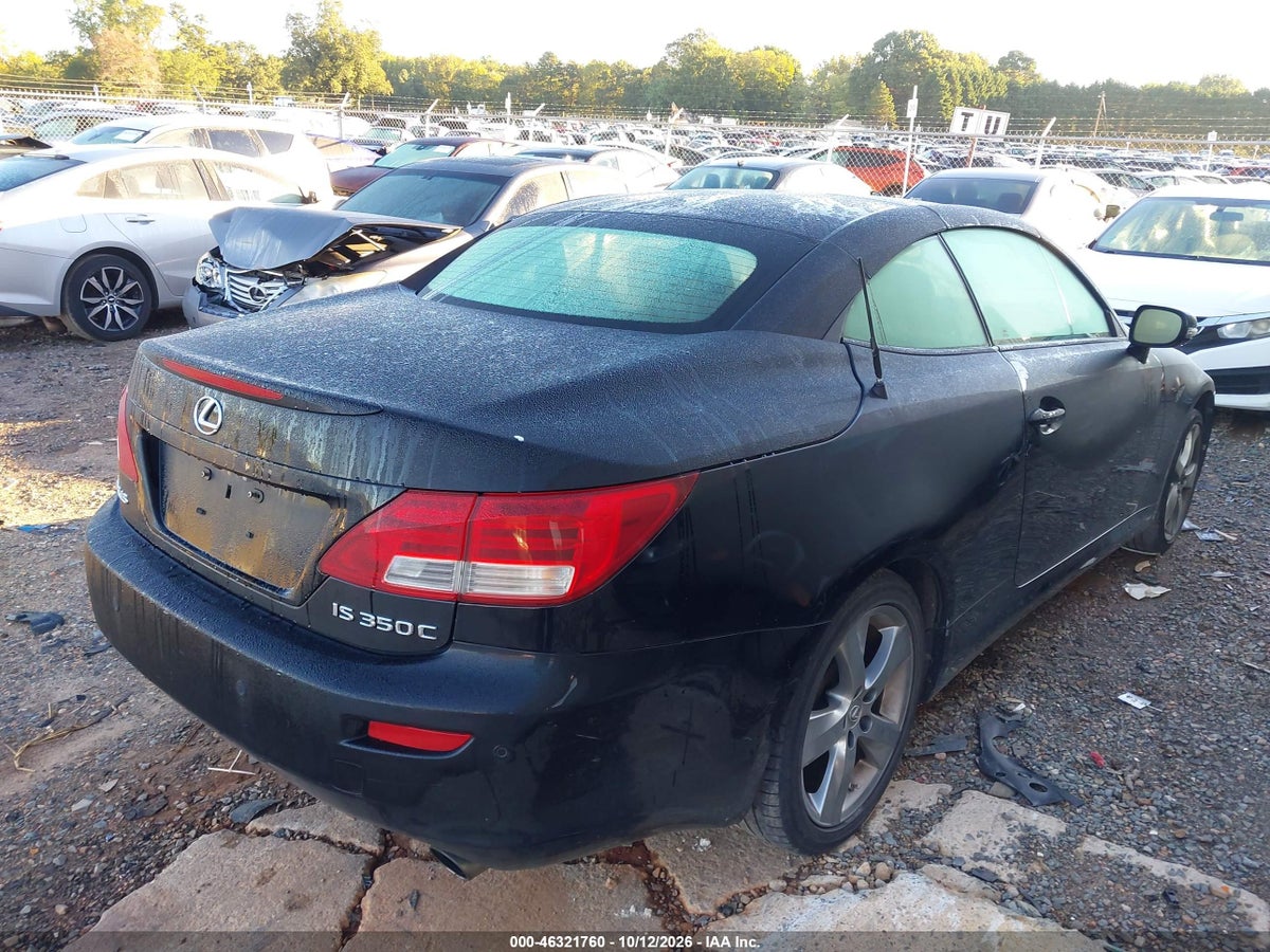 2010 LEXUS IS 350C — снимка 4