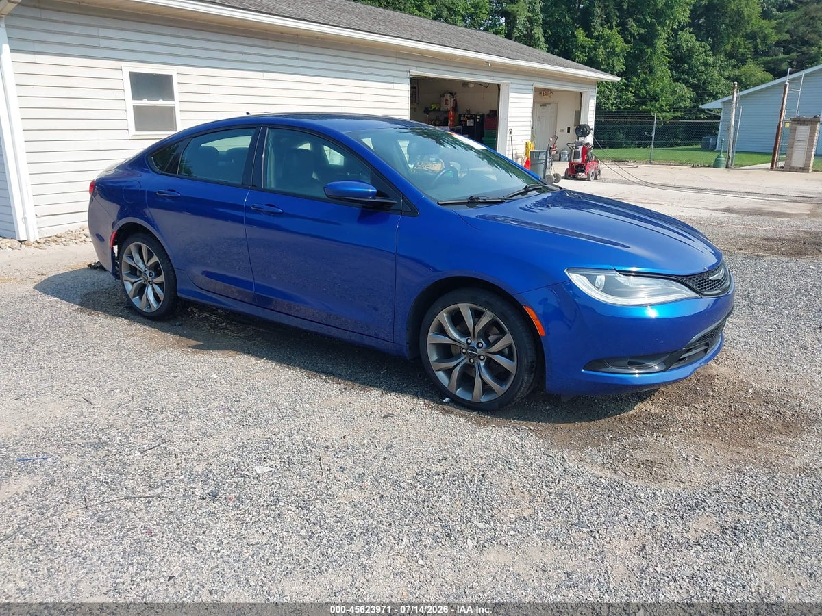 2016 CHRYSLER 200 S