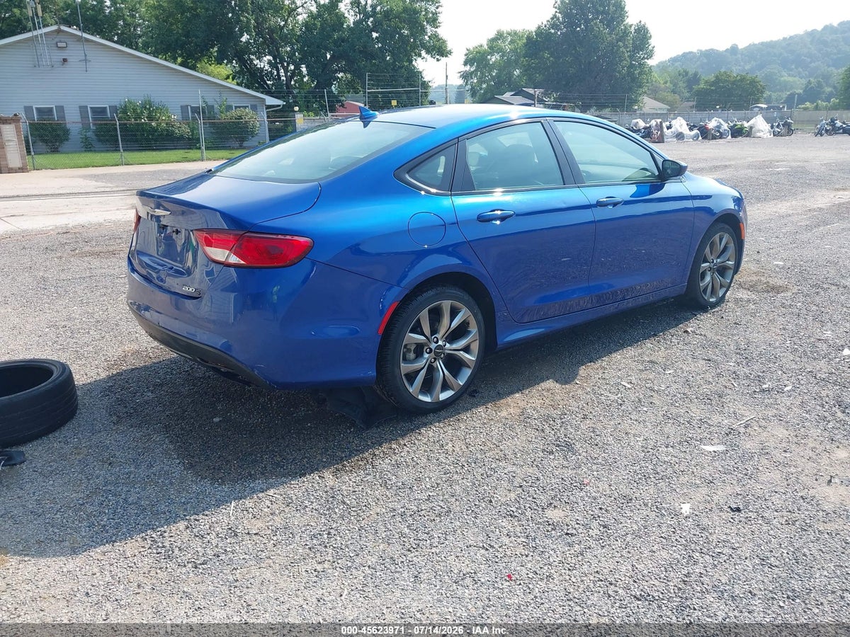 2016 CHRYSLER 200 S — снимка 4