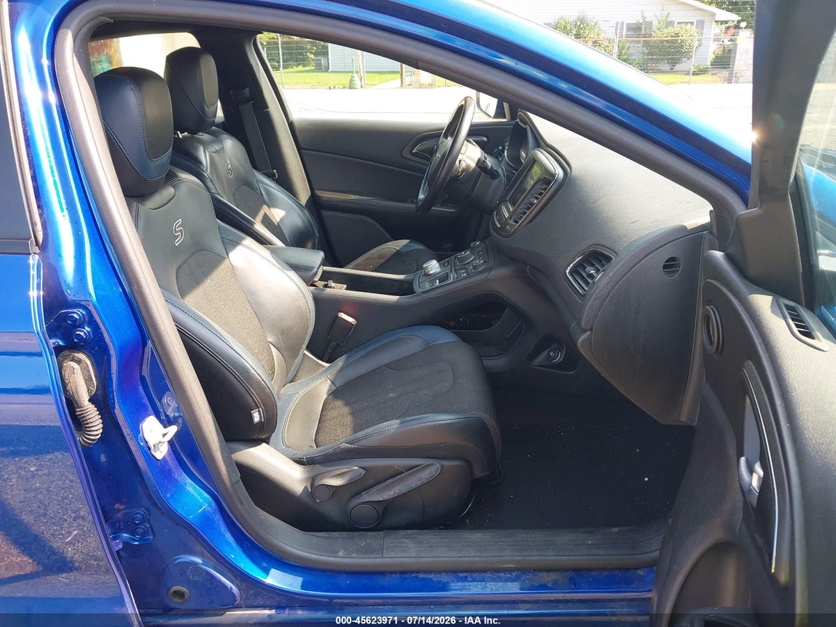 2016 CHRYSLER 200 S — снимка 5