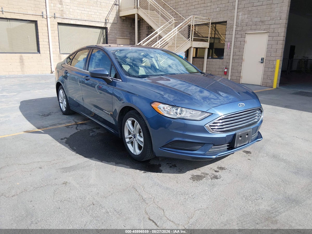 2018 FORD FUSION HYBRID S