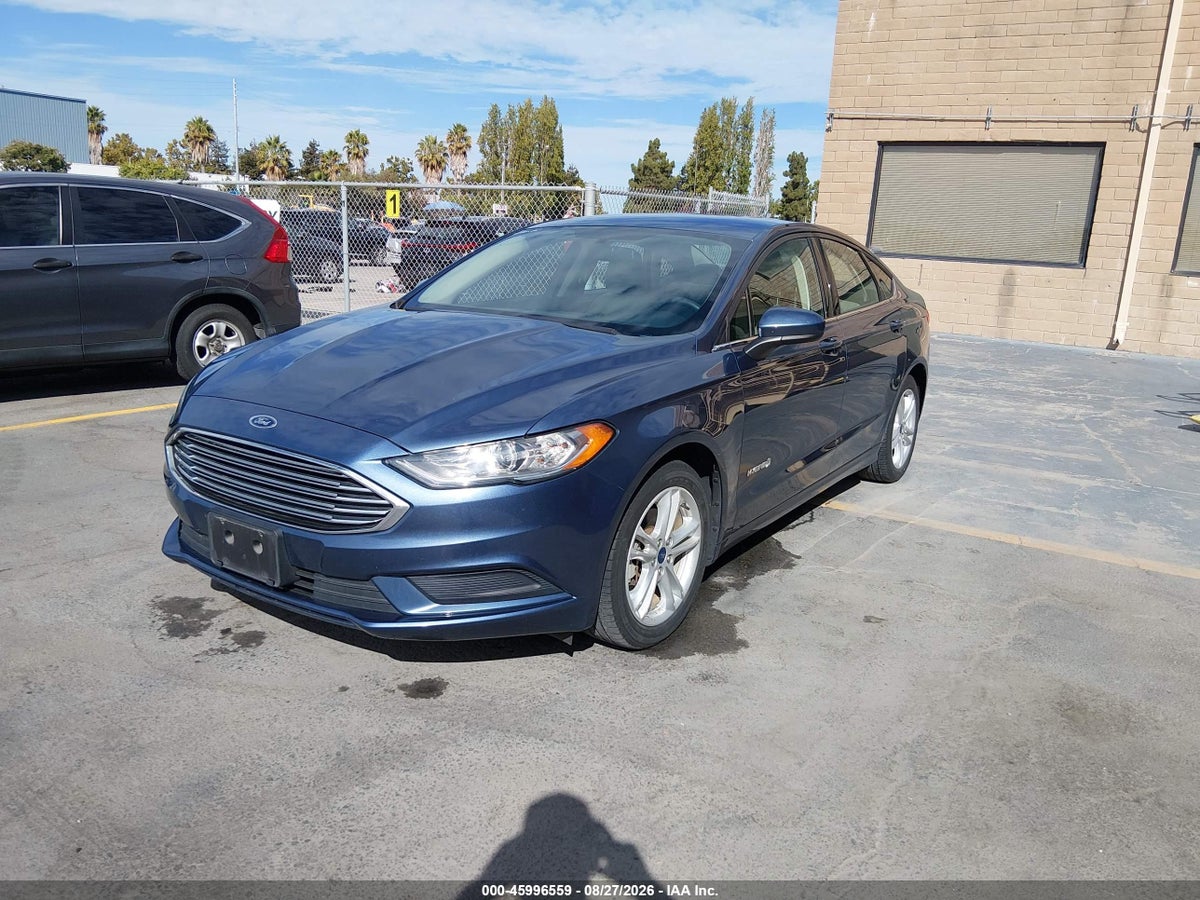 2018 FORD FUSION HYBRID S — снимка 2
