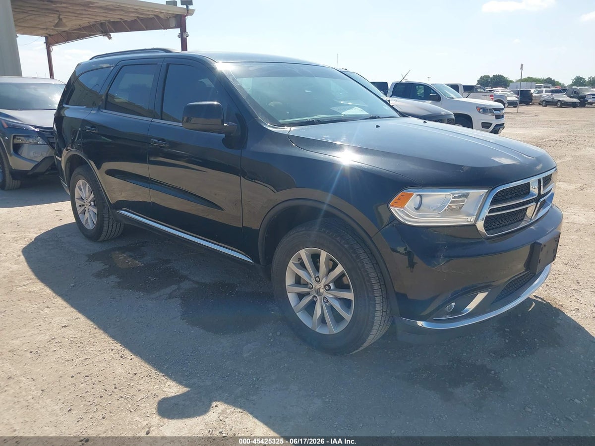2019 DODGE DURANGO SXT AWD