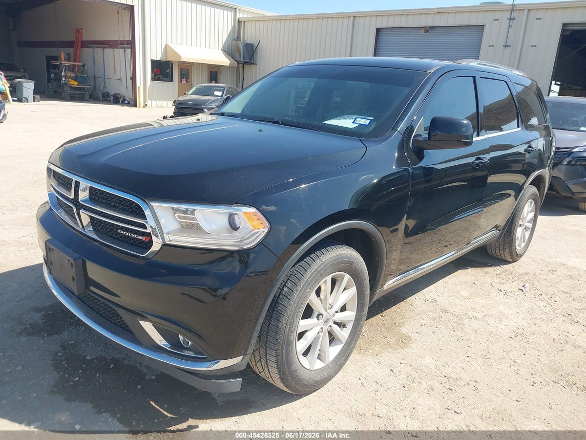 2019 DODGE DURANGO SXT AWD — снимка 2