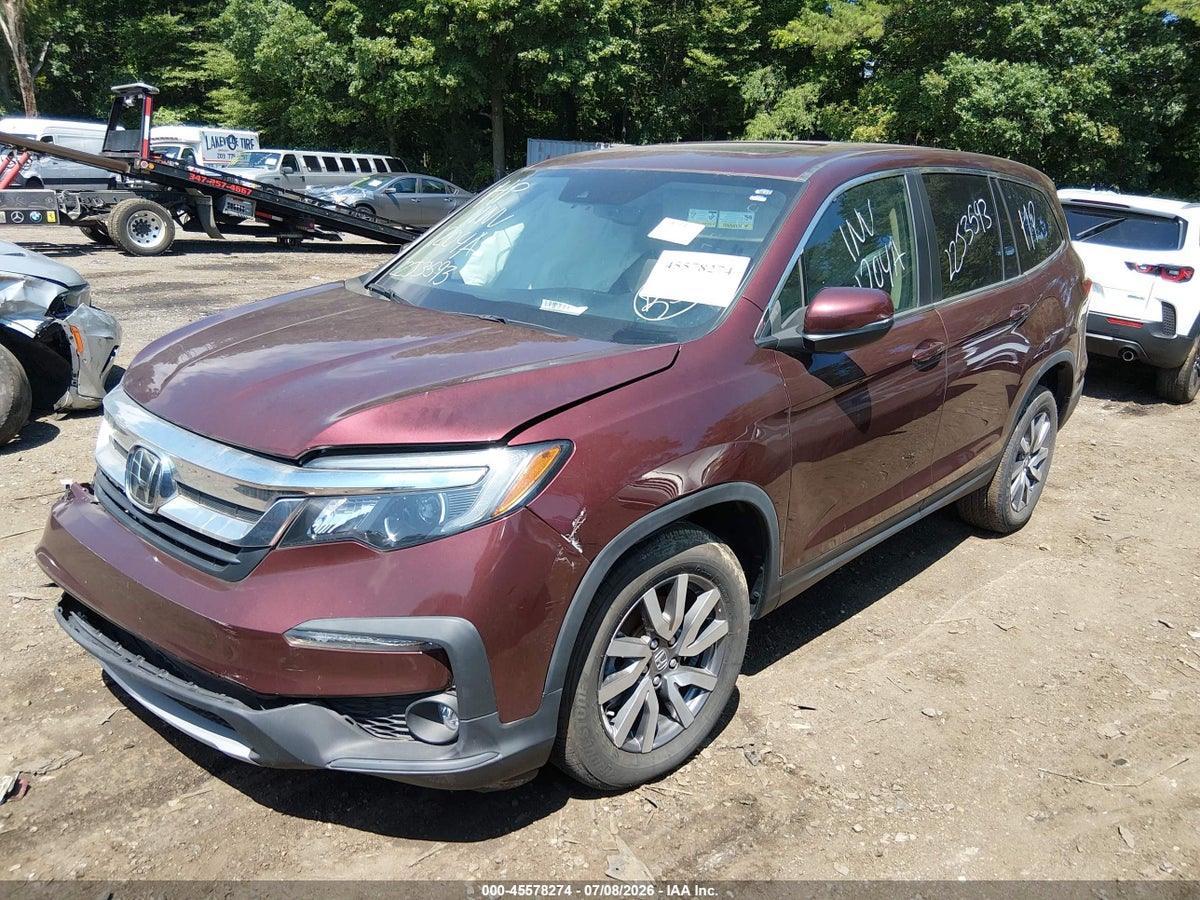 2021 HONDA PILOT AWD EX-L — снимка 2
