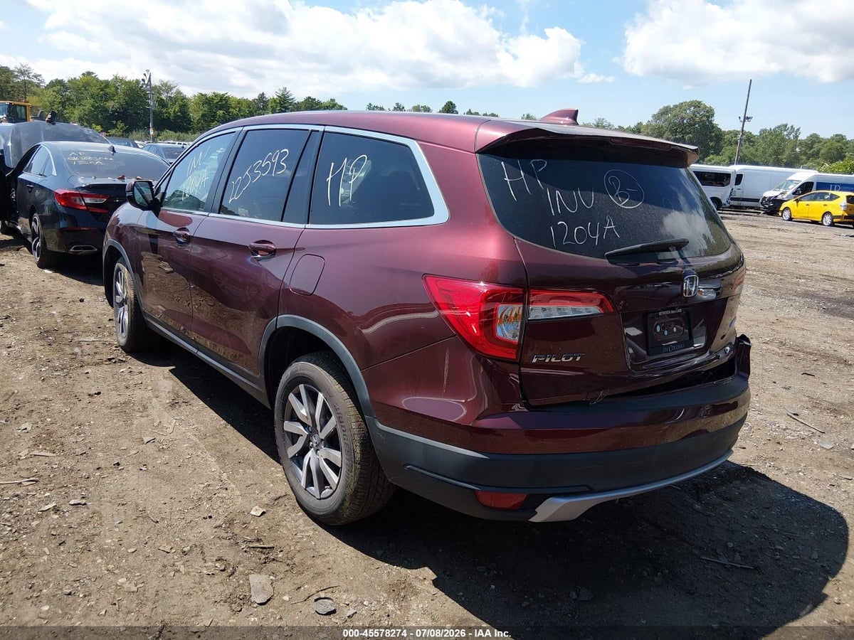 2021 HONDA PILOT AWD EX-L — снимка 3