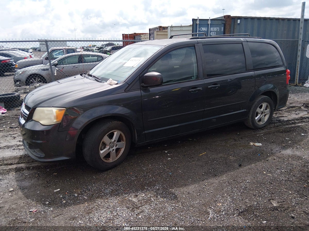 2012 DODGE GRAND CARAVAN SXT — снимка 2