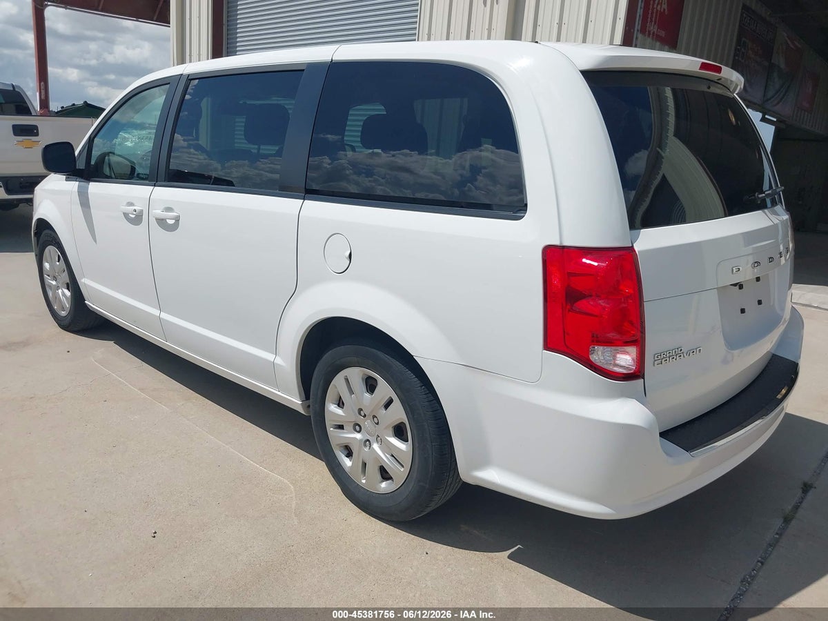 2018 DODGE GRAND CARAVAN SE — снимка 3