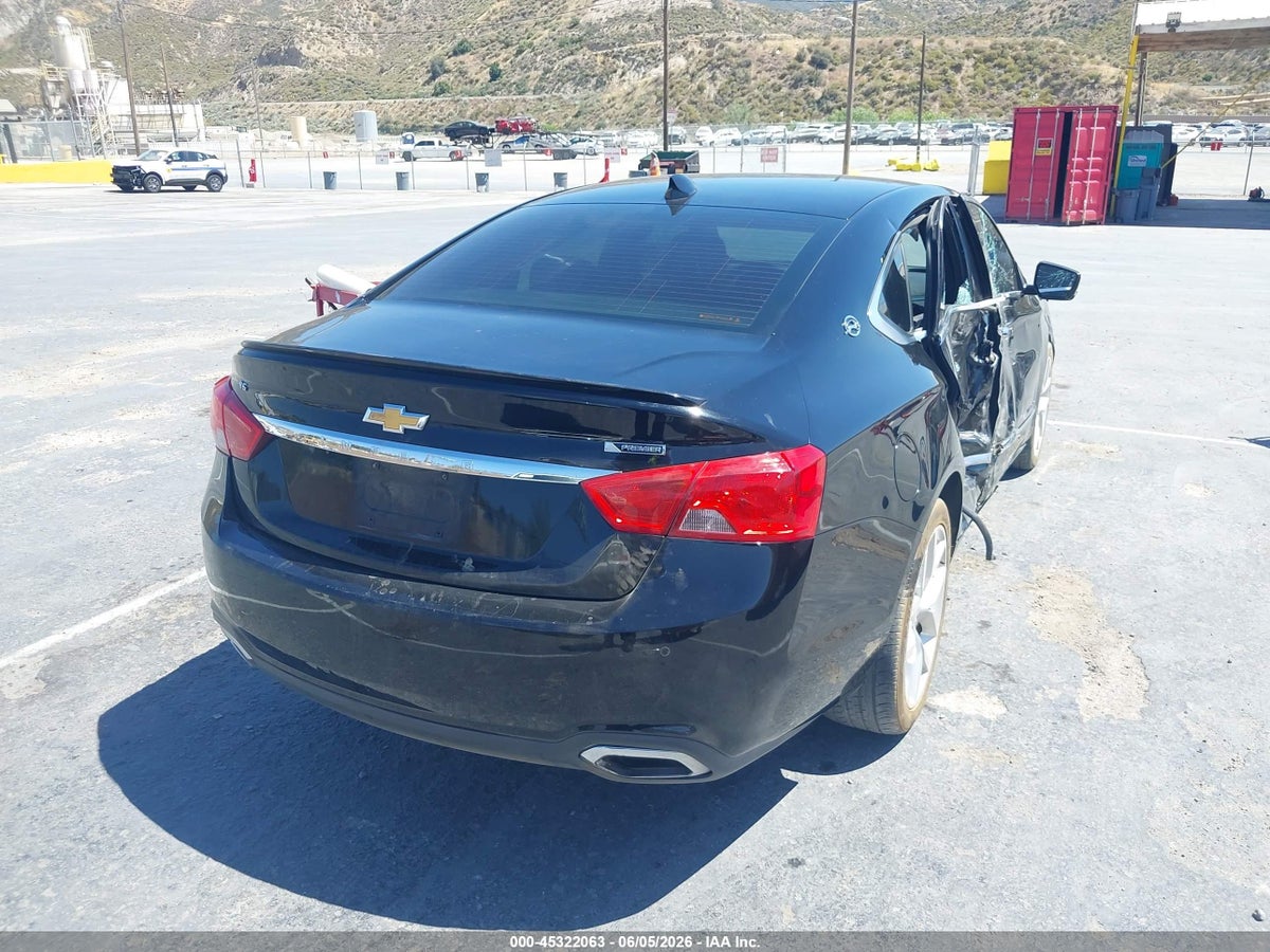 2017 CHEVROLET IMPALA 2LZ — снимка 4