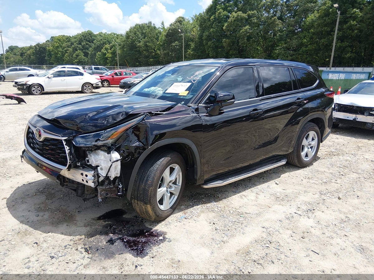 2021 TOYOTA HIGHLANDER LE — снимка 2