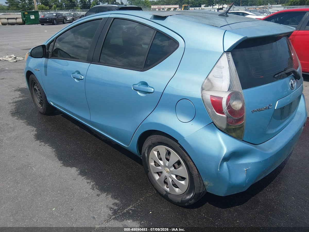 2014 TOYOTA PRIUS C ONE — снимка 3