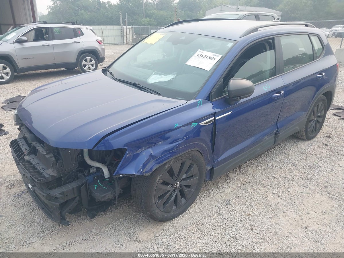 2024 VOLKSWAGEN TAOS 1.5T S — снимка 2